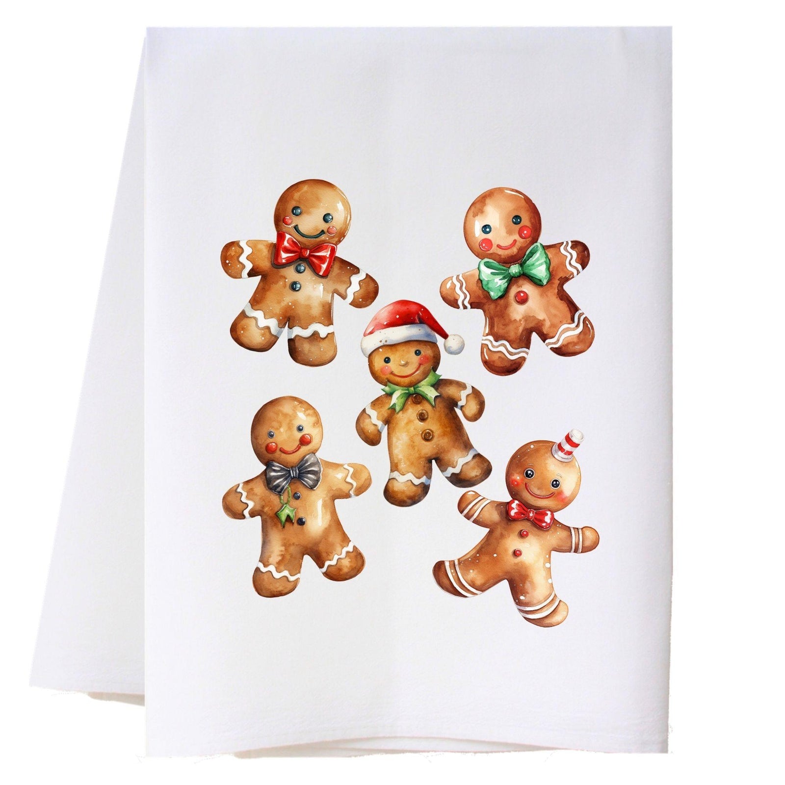 Gingerbread Men Kitchen Towel