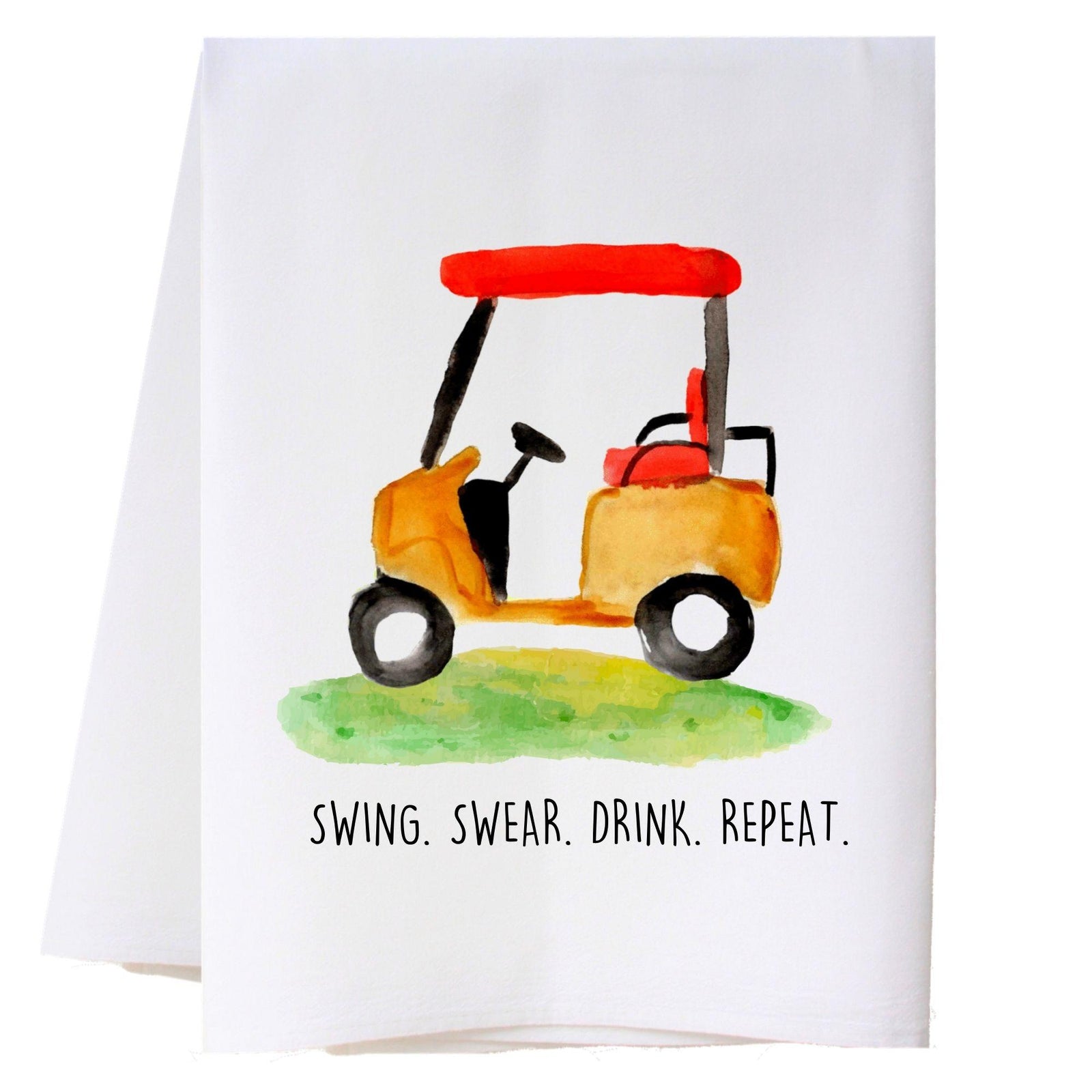 Golf 11 Kitchen Towel