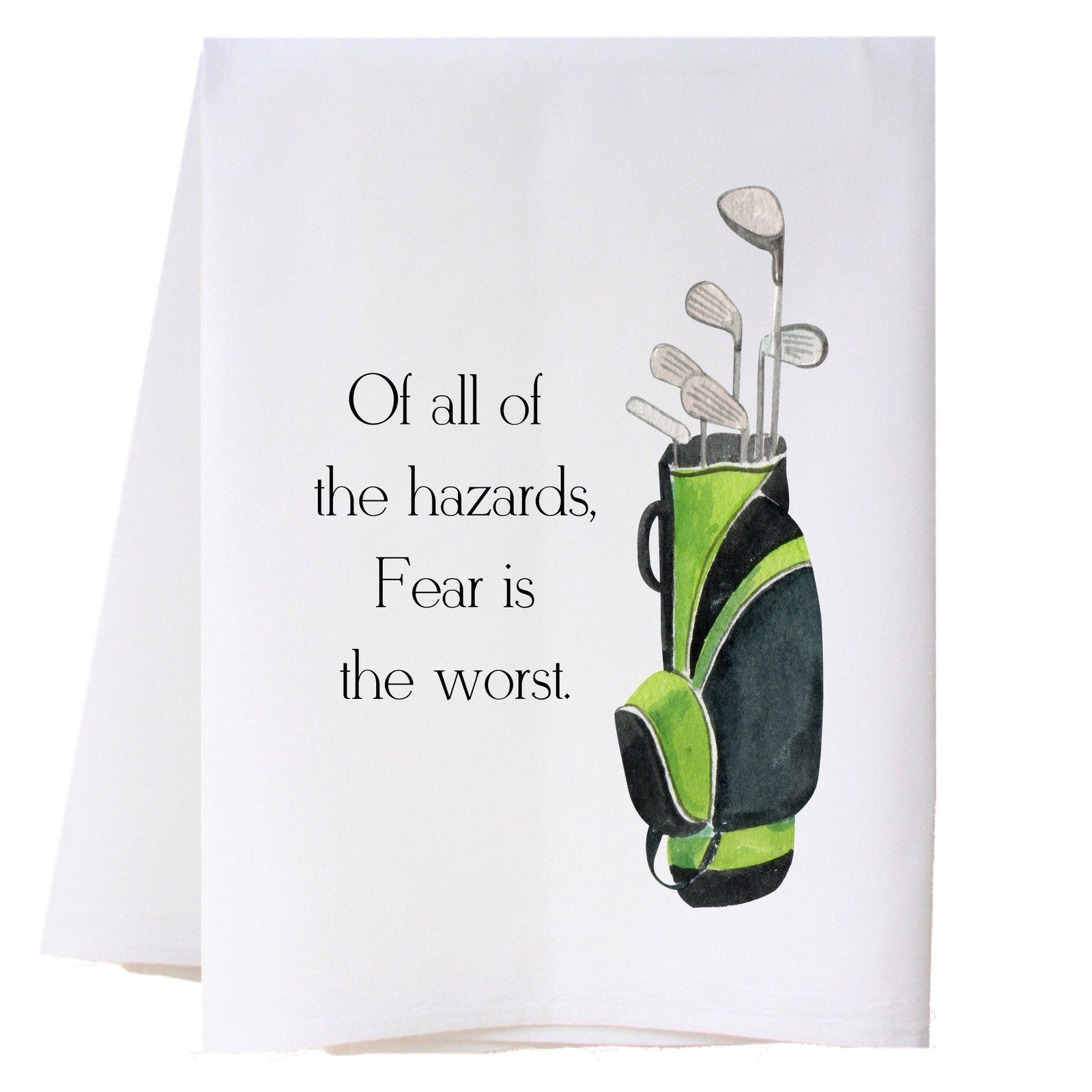 Golf 12 Kitchen Towel