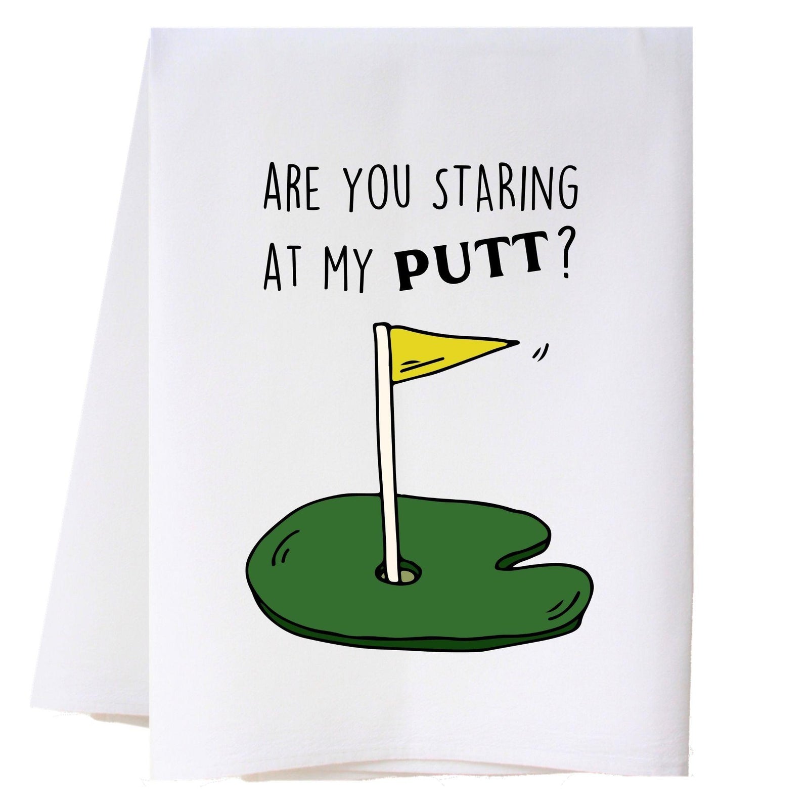Golf 9 Kitchen Towel
