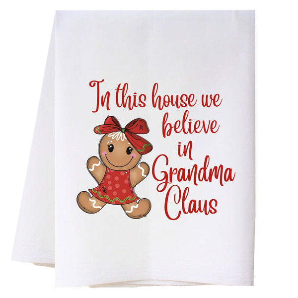 Grandma Claus Kitchen Towel