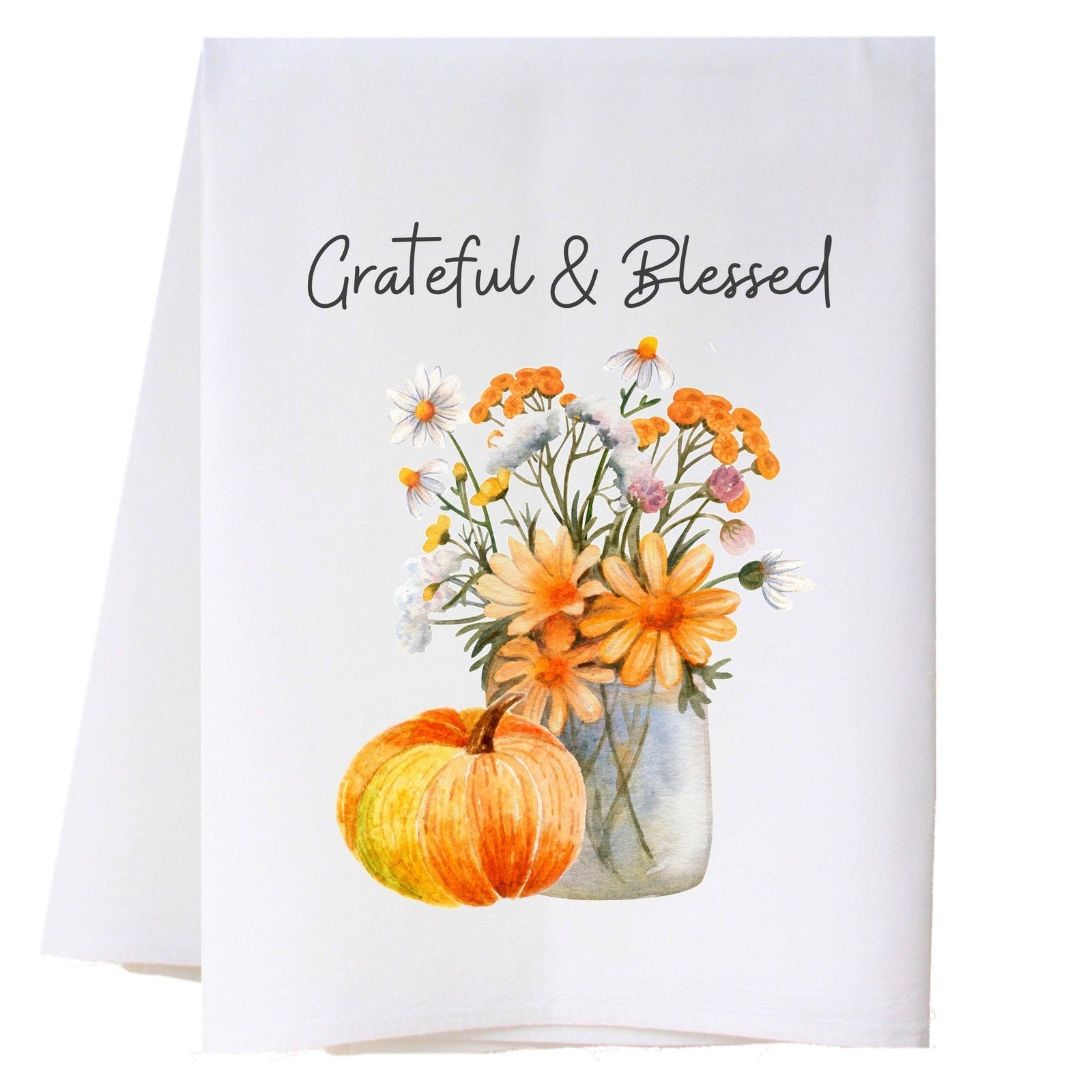 Grateful & Blessed Kitchen Towel Kitchen Towels - Southern Sisters