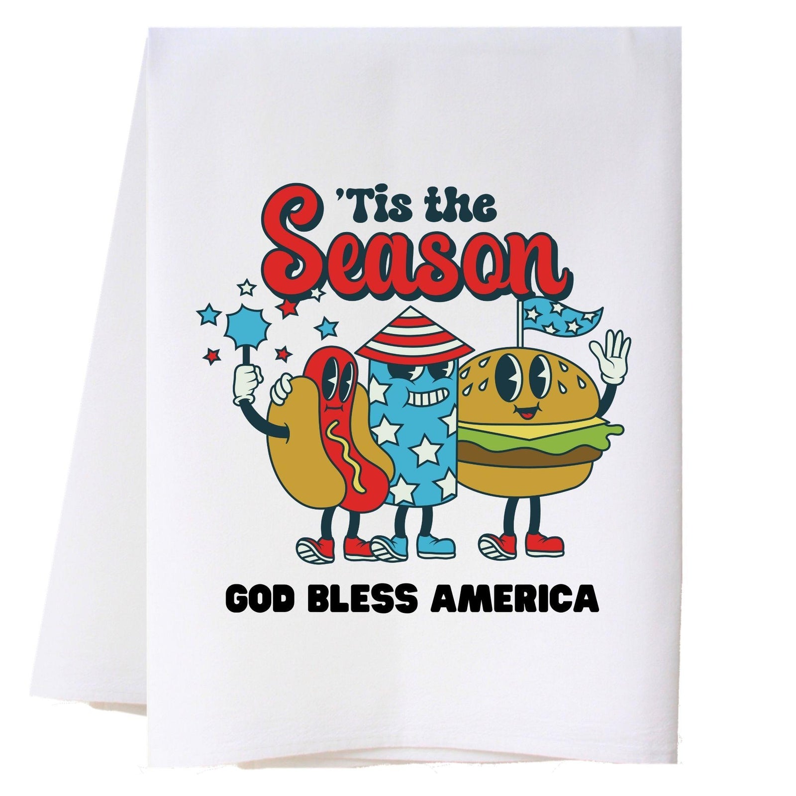 Groovy America Kitchen Towel