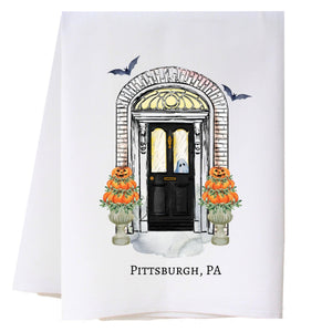 Halloween Door Kitchen Towel Kitchen Towels - Southern Sisters