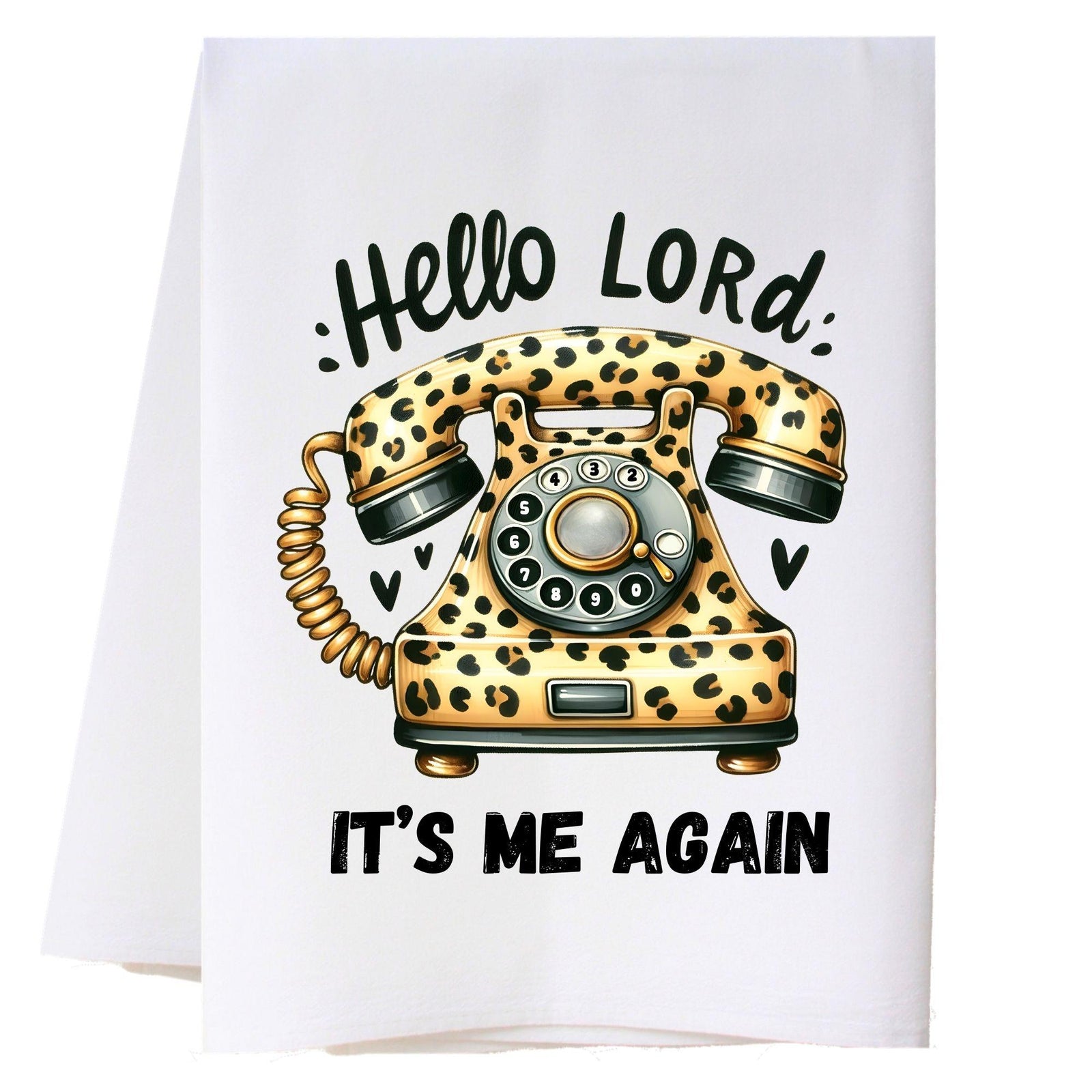 Hello Lord Kitchen Towel