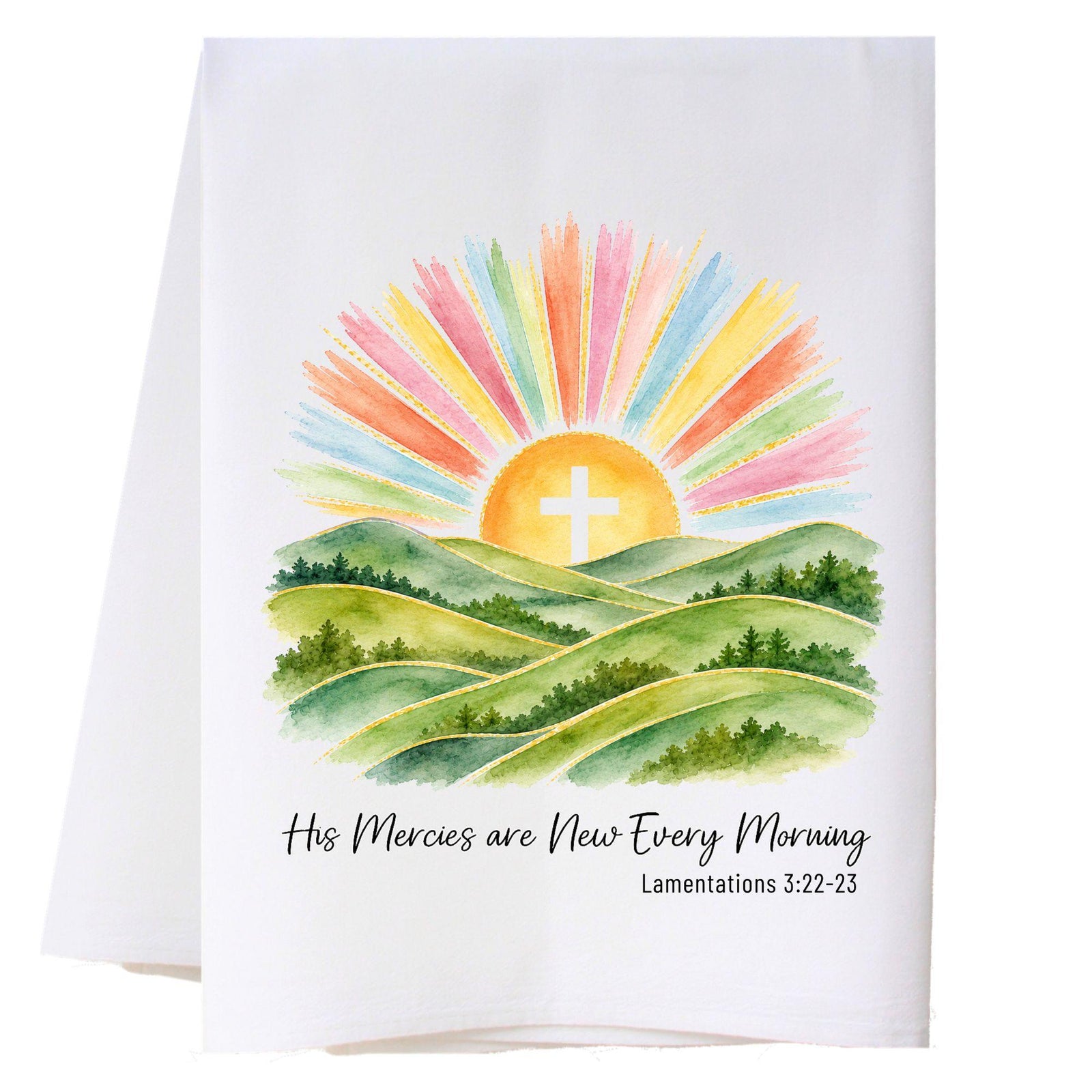 His Mercies Are New Kitchen Towel