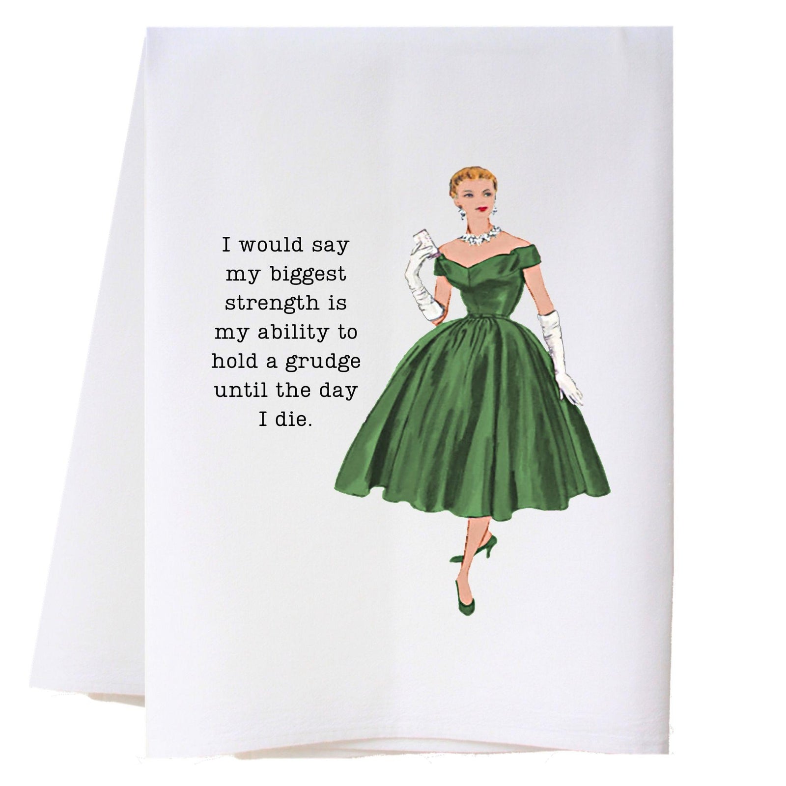 Hold A Grudge Kitchen Towel Kitchen Towels - Southern Sisters