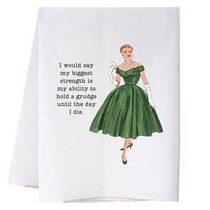 Hold A Grudge Kitchen Towel Kitchen Towels - Southern Sisters