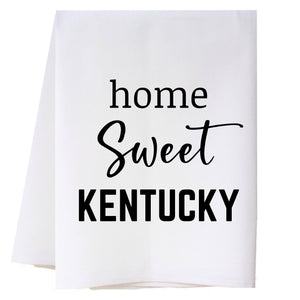Home Sweet State - Black Kitchen Towel Kitchen Towels - Southern Sisters