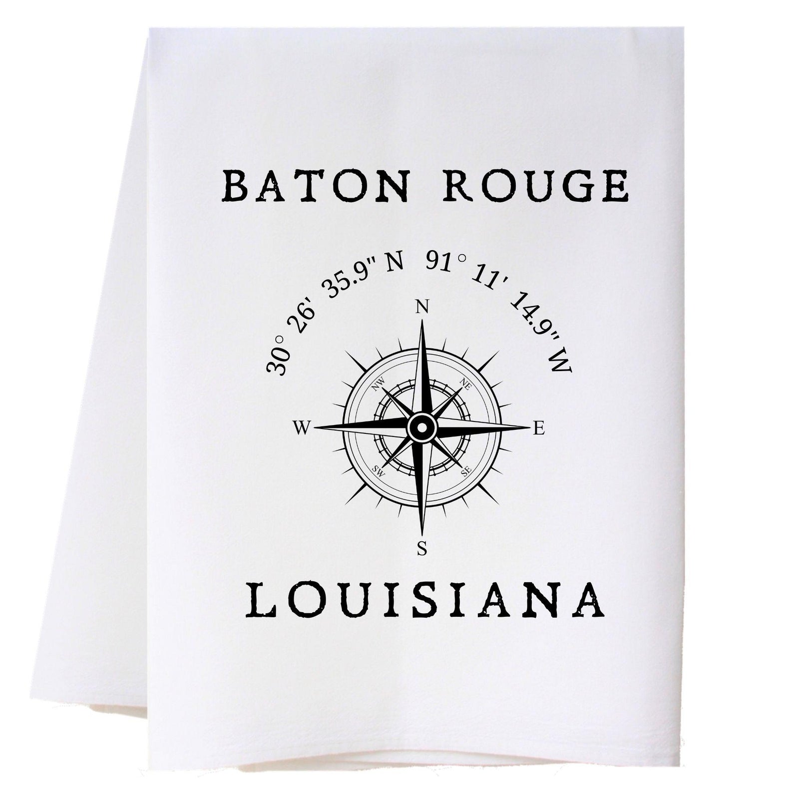 Hometown Compass Kitchen Towel