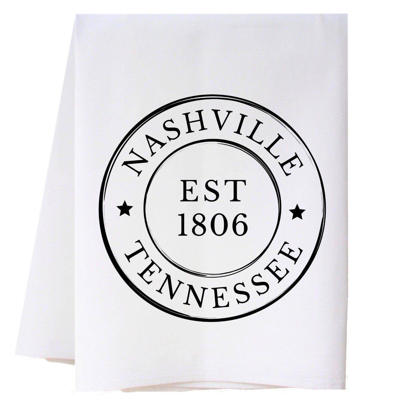 Hometown Stamp Kitchen Towel