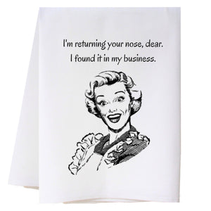 In My Business Kitchen Towel Kitchen Towels - Southern Sisters