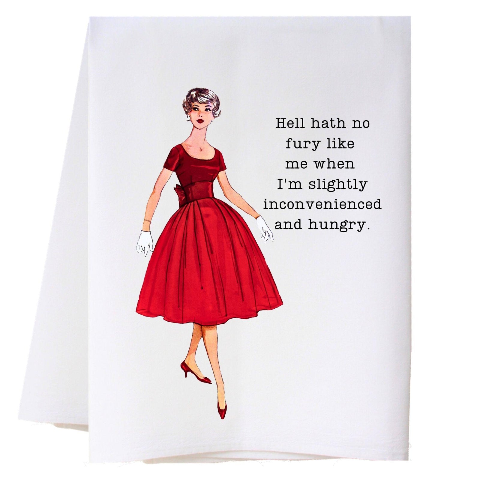 Inconvenienced and Hungry Kitchen Towel Kitchen Towels - Southern Sisters