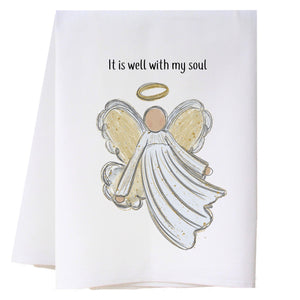 It Is Well Angel Kitchen Towel Kitchen Towels - Southern Sisters