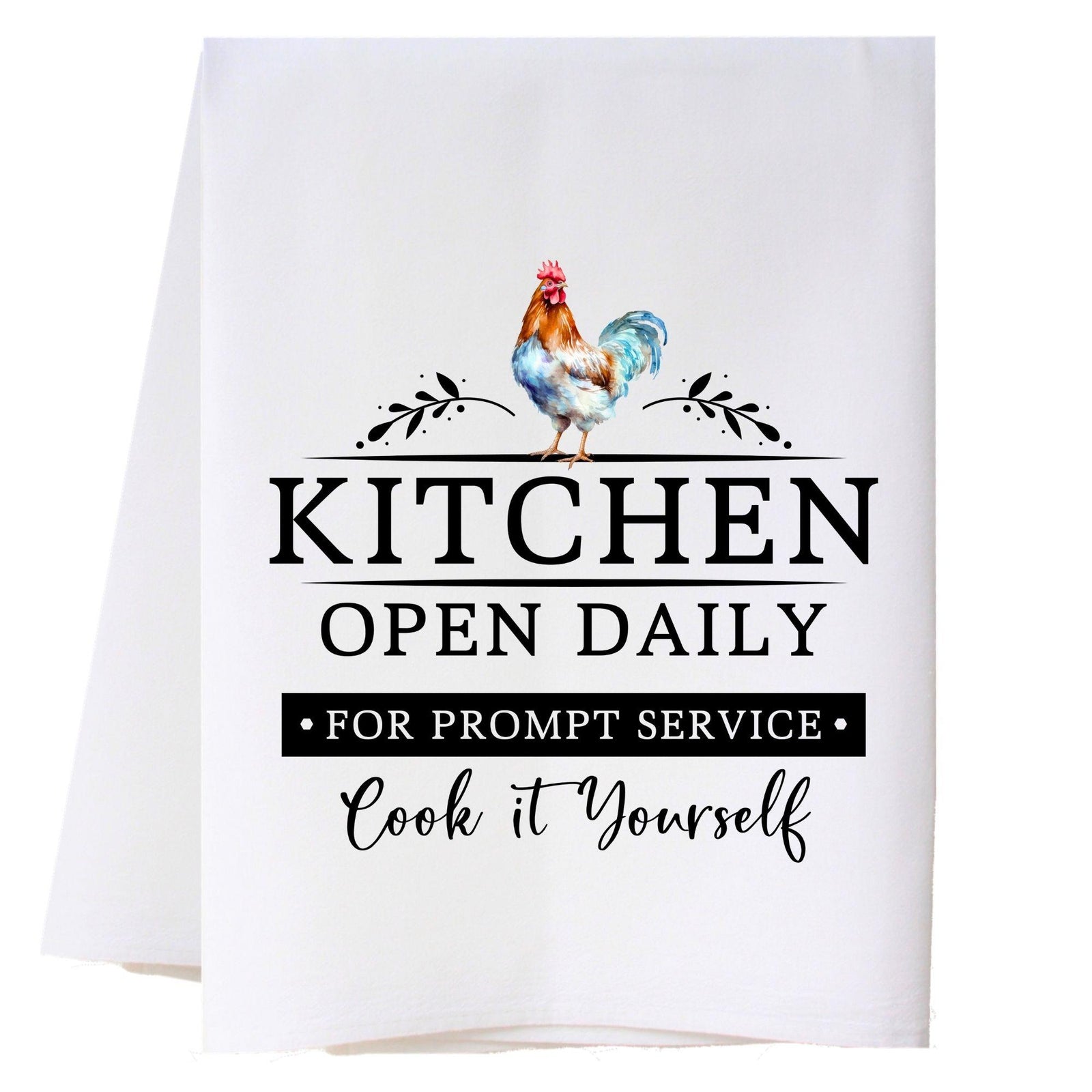 Kitchen Open Daily Kitchen Towel Kitchen Towels - Southern Sisters