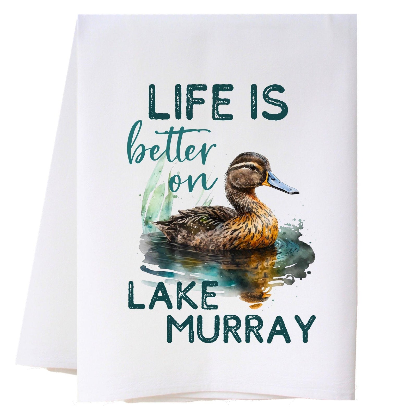 Lake Duck Kitchen Towel