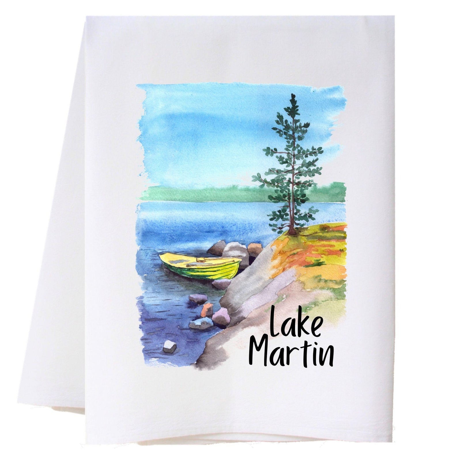 Lake Scene 2 Kitchen Towel