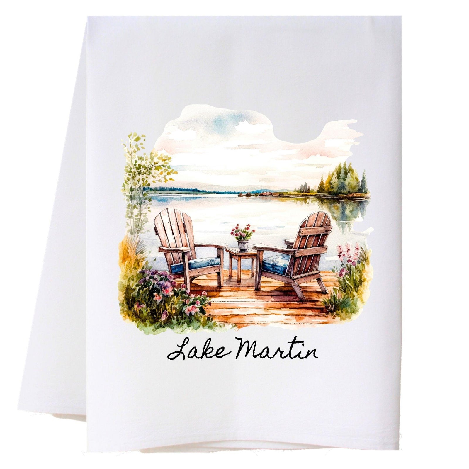 Lake Scene 3 Kitchen Towel