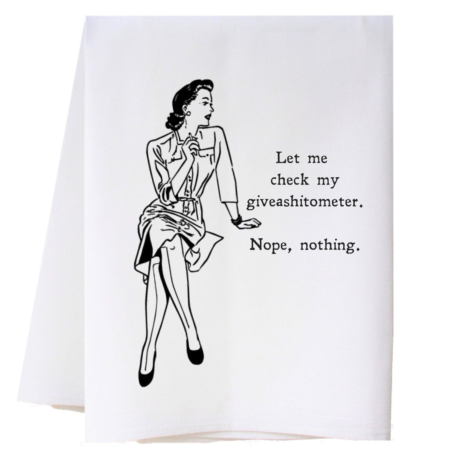 Let Me Check Kitchen Towel
