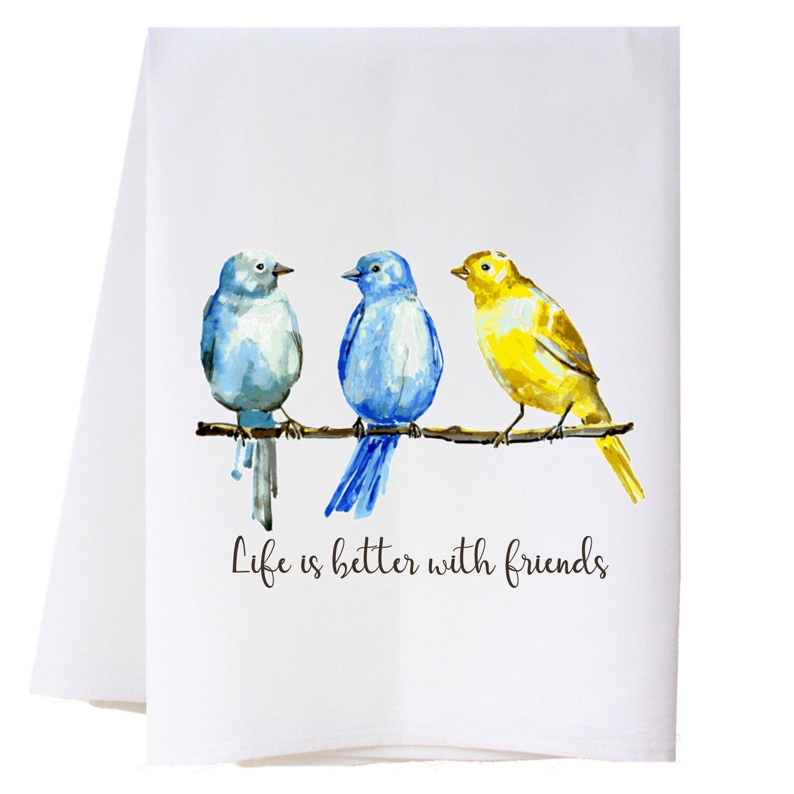 Life is Better With Friends Kitchen Towel Kitchen Towels - Southern Sisters