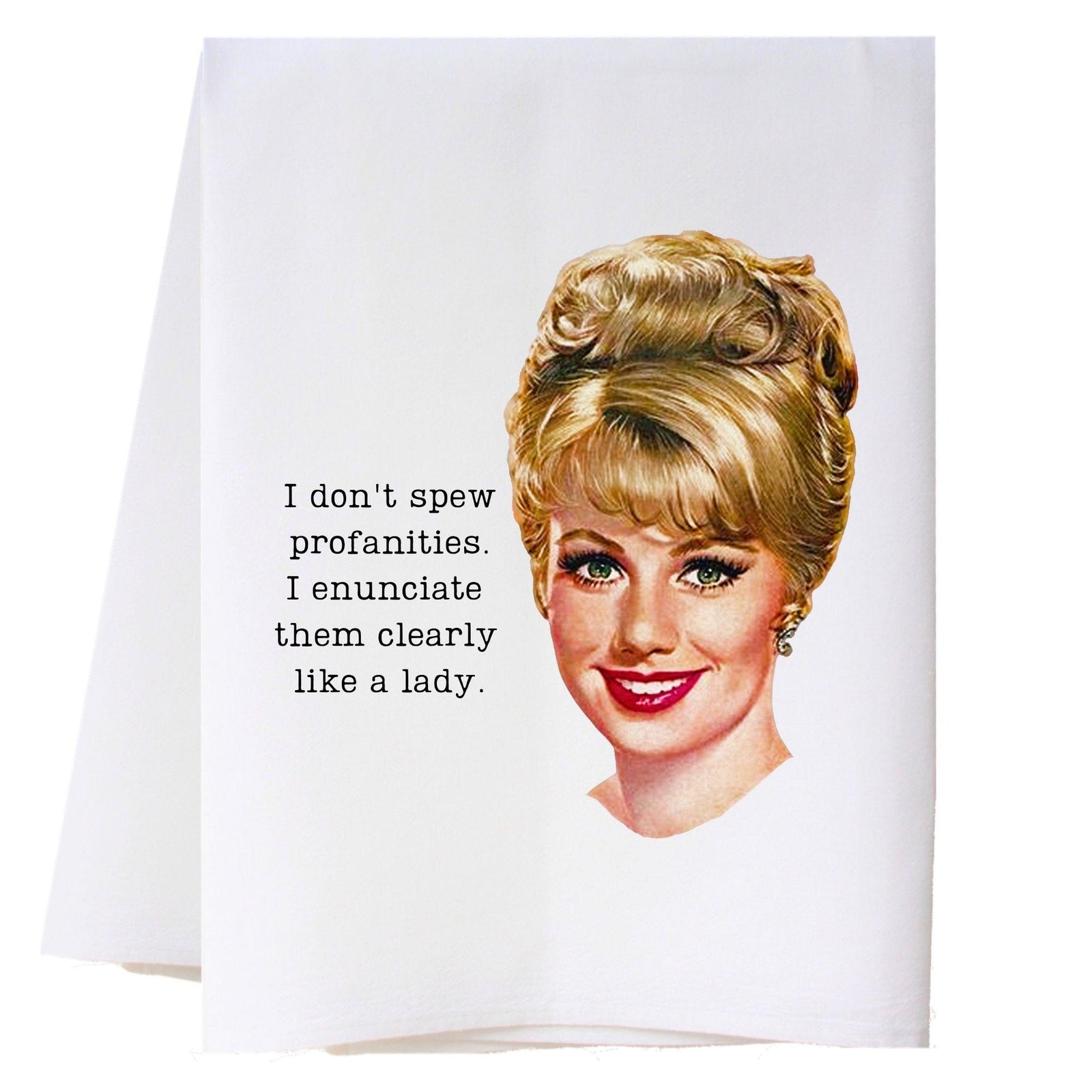 Like A Lady Kitchen Towel Kitchen Towels - Southern Sisters