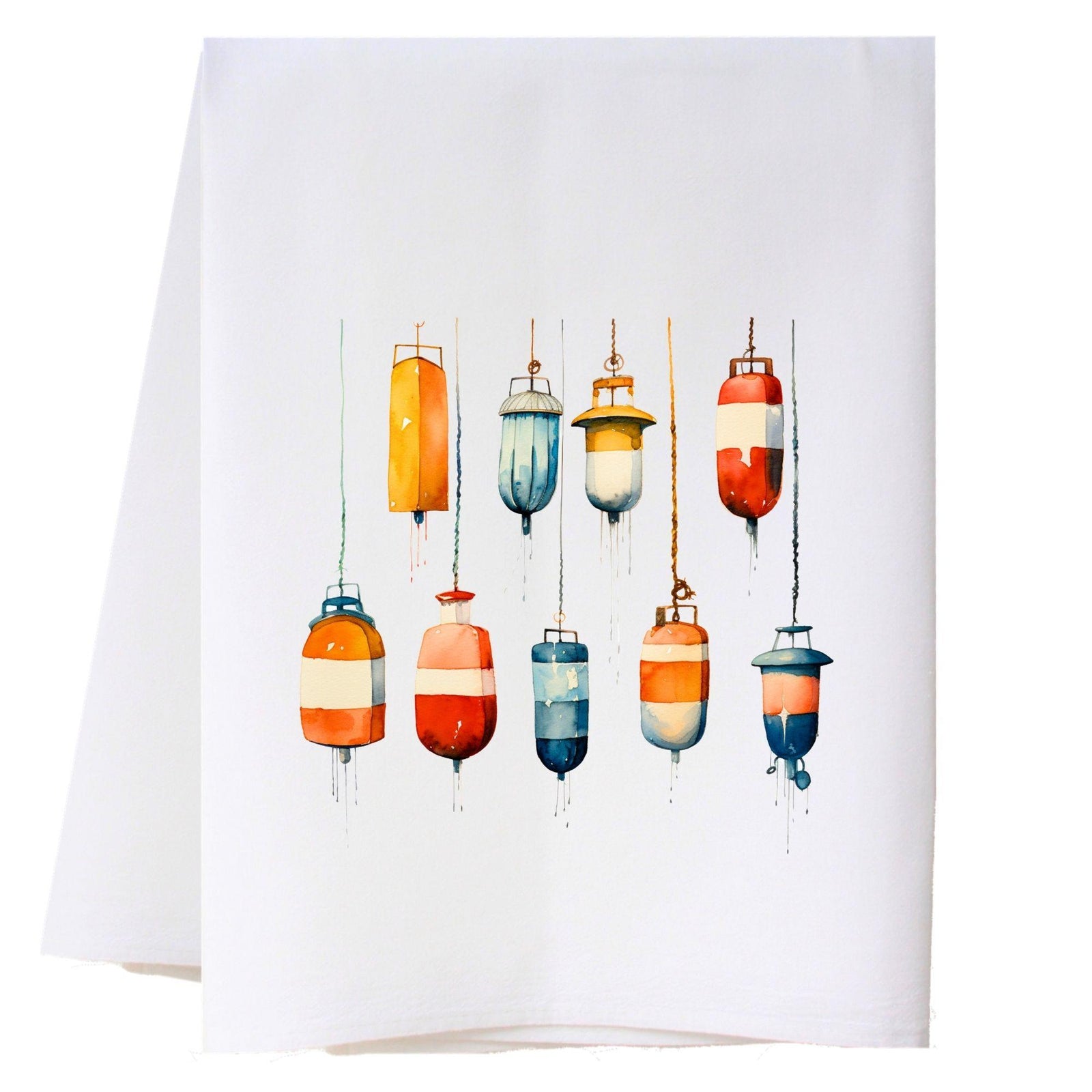 Lobster Buoys Kitchen Towel Kitchen Towels - Southern Sisters