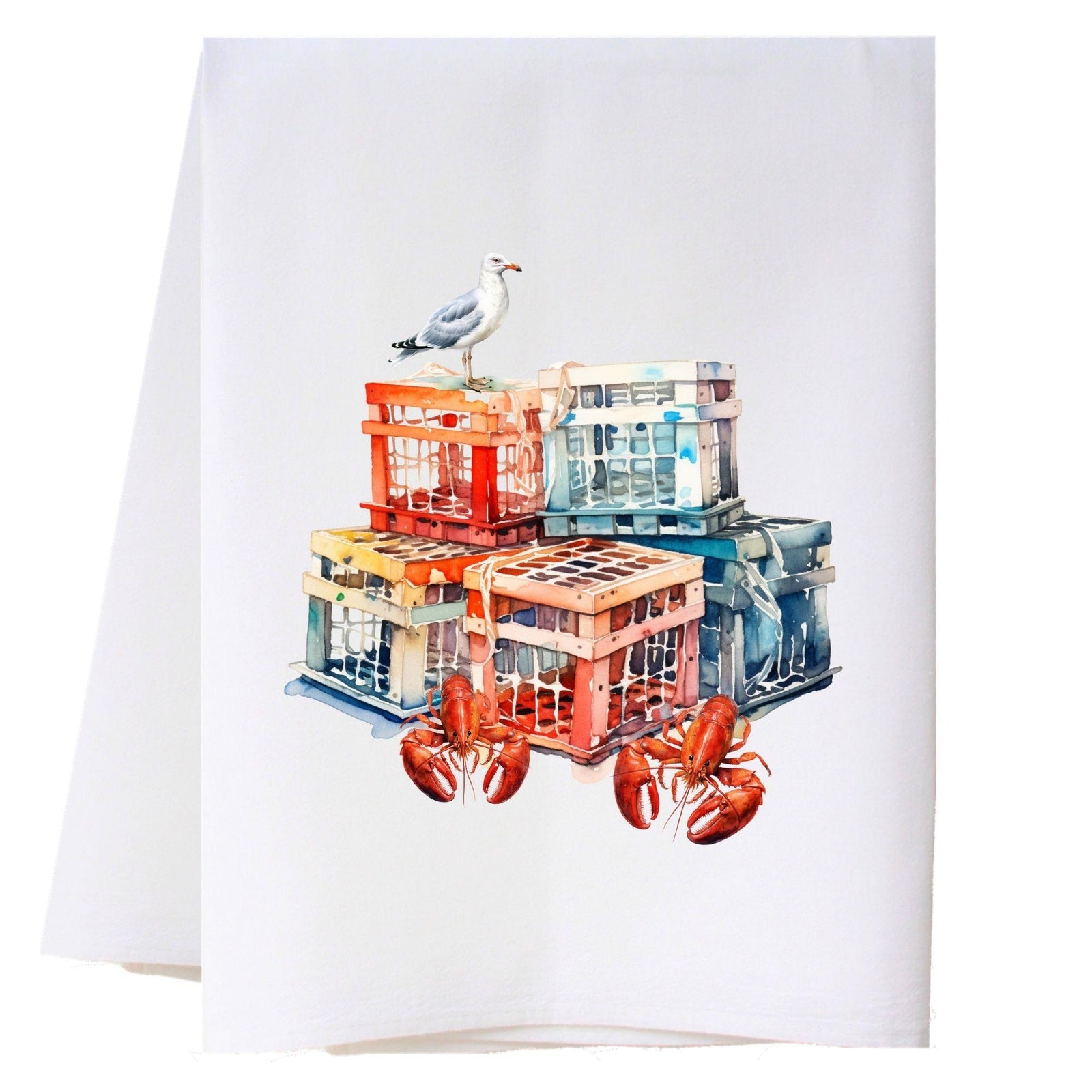 Lobster Traps Kitchen Towel Kitchen Towels - Southern Sisters