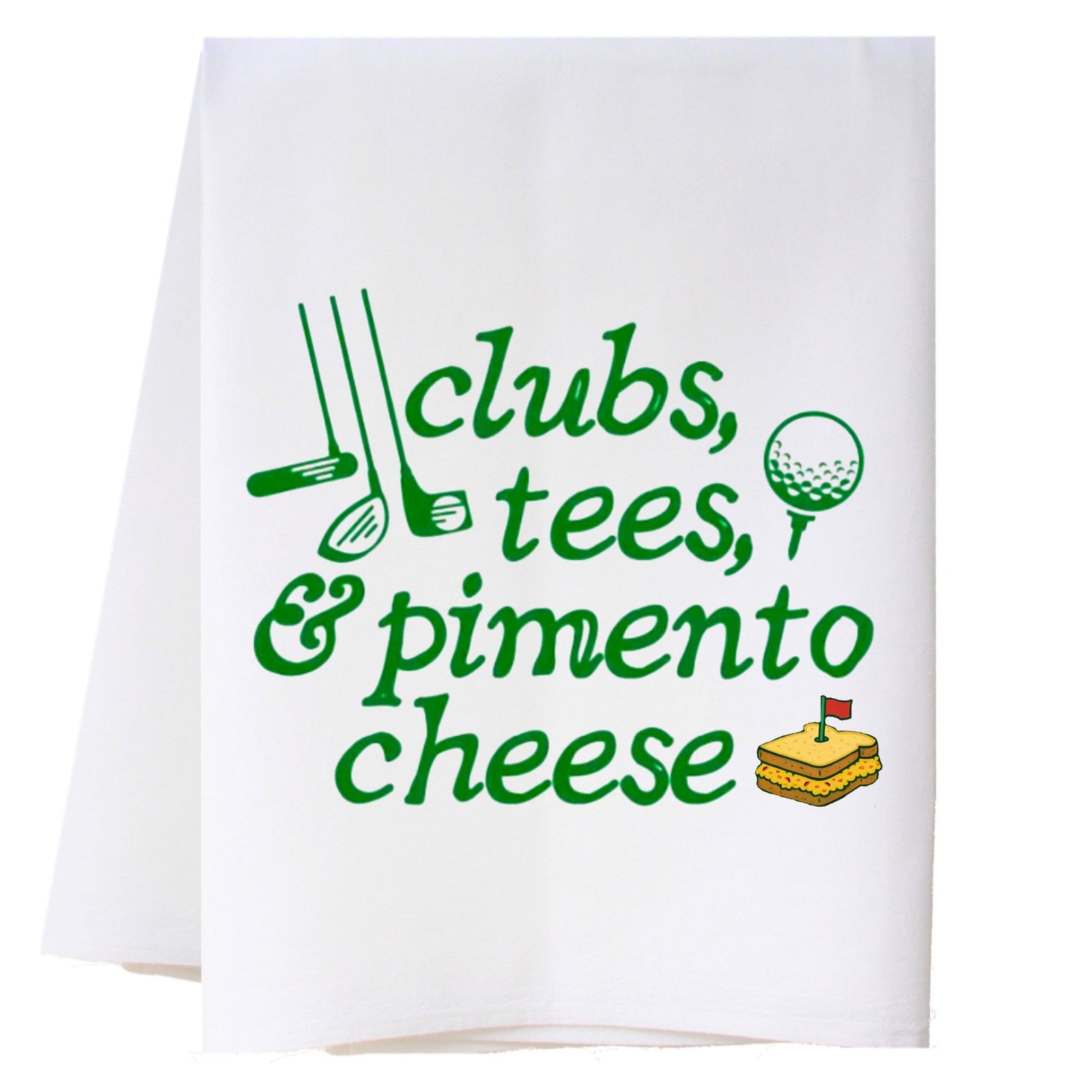 Masters Clubs Tees Kitchen Towel