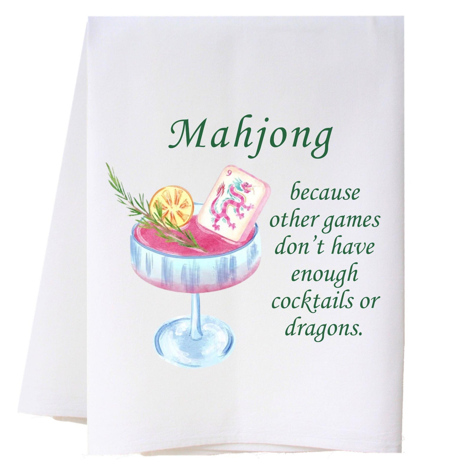 Mahjong 11 Kitchen Towel