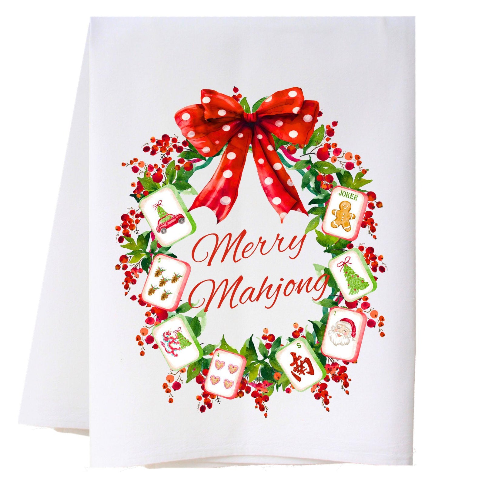 Mahjong 13 Kitchen Towel