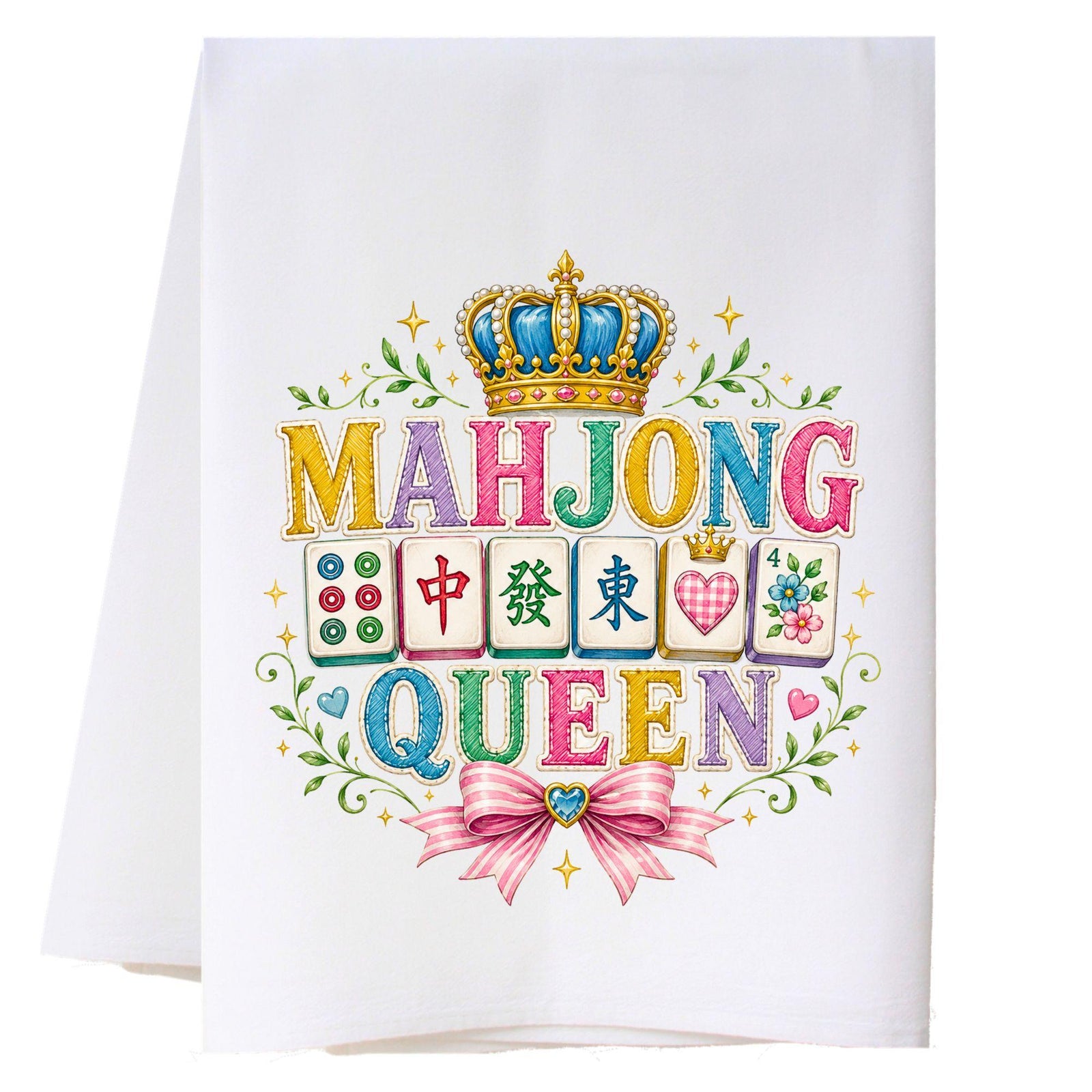 Mahjong 14 Kitchen Towel