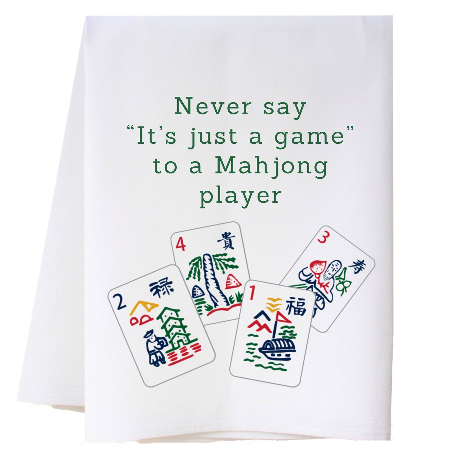 Mahjong 1 Kitchen Towel