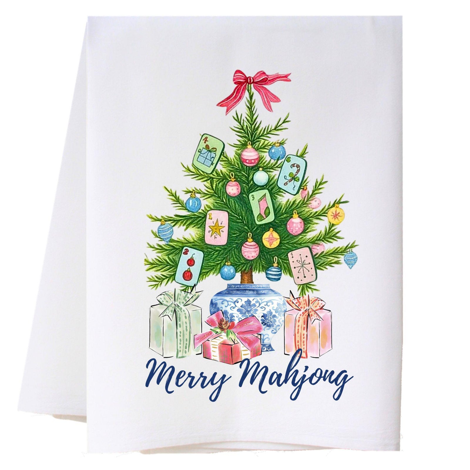 Mahjong 7 Kitchen Towel