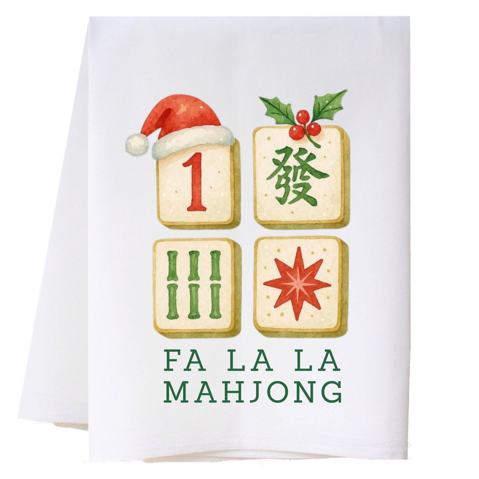 Mahjong 8 Kitchen Towel