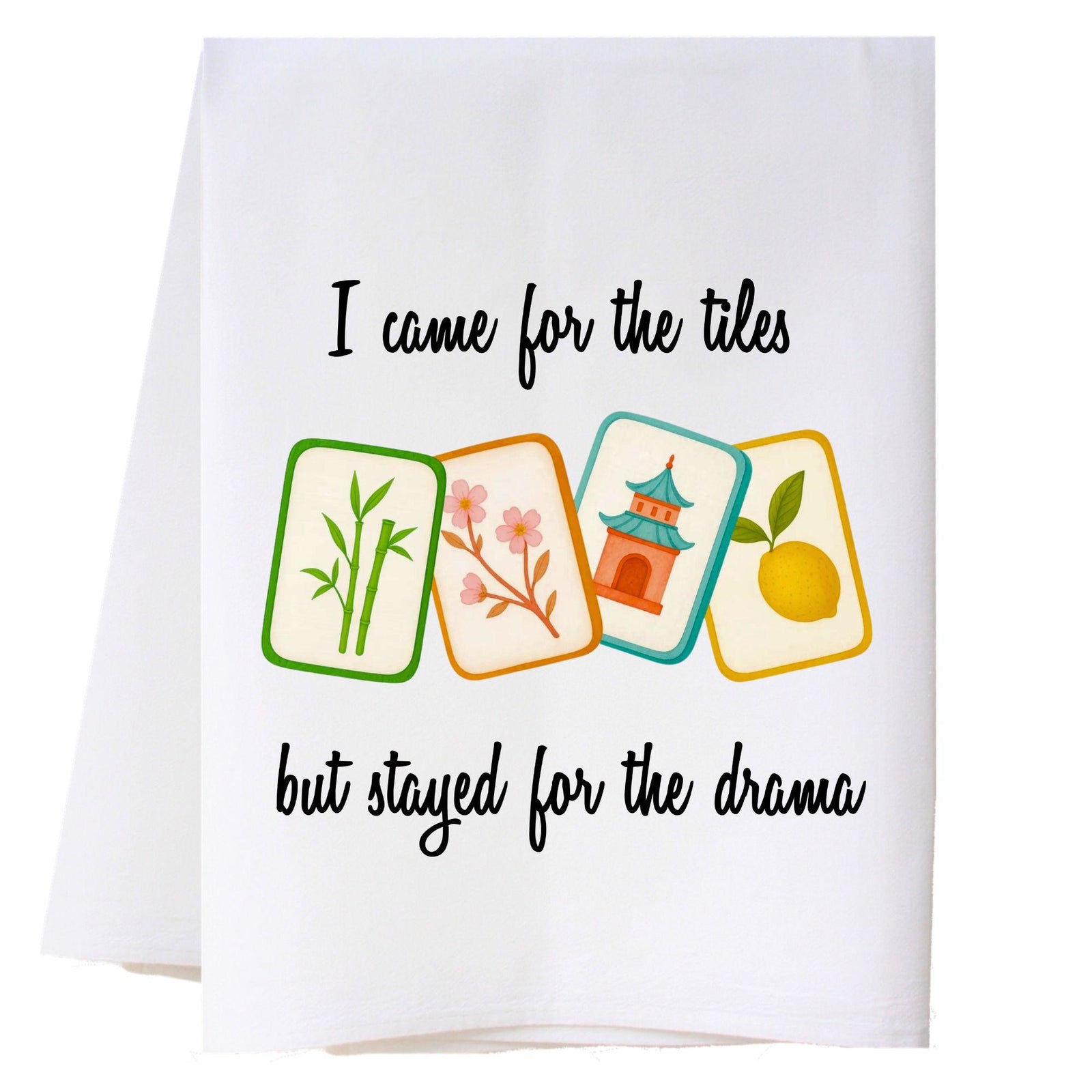 Mahjong 9 Kitchen Towel