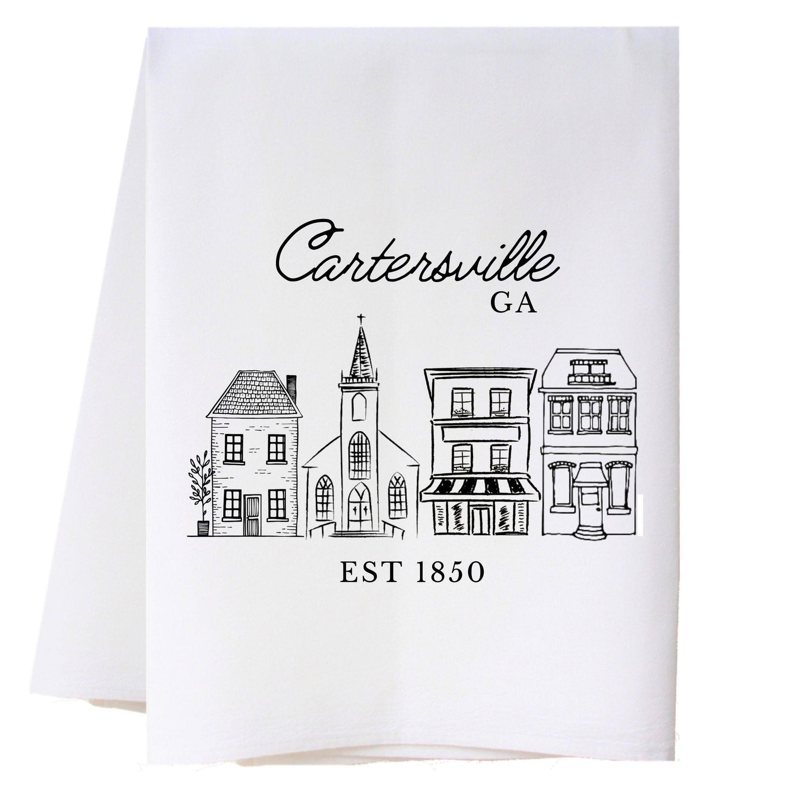 Main Street Hometown Kitchen Towel