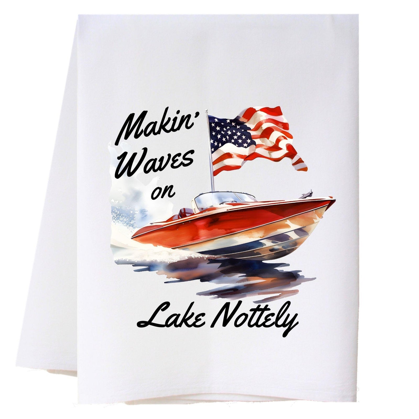 Makin Waves Kitchen Towel
