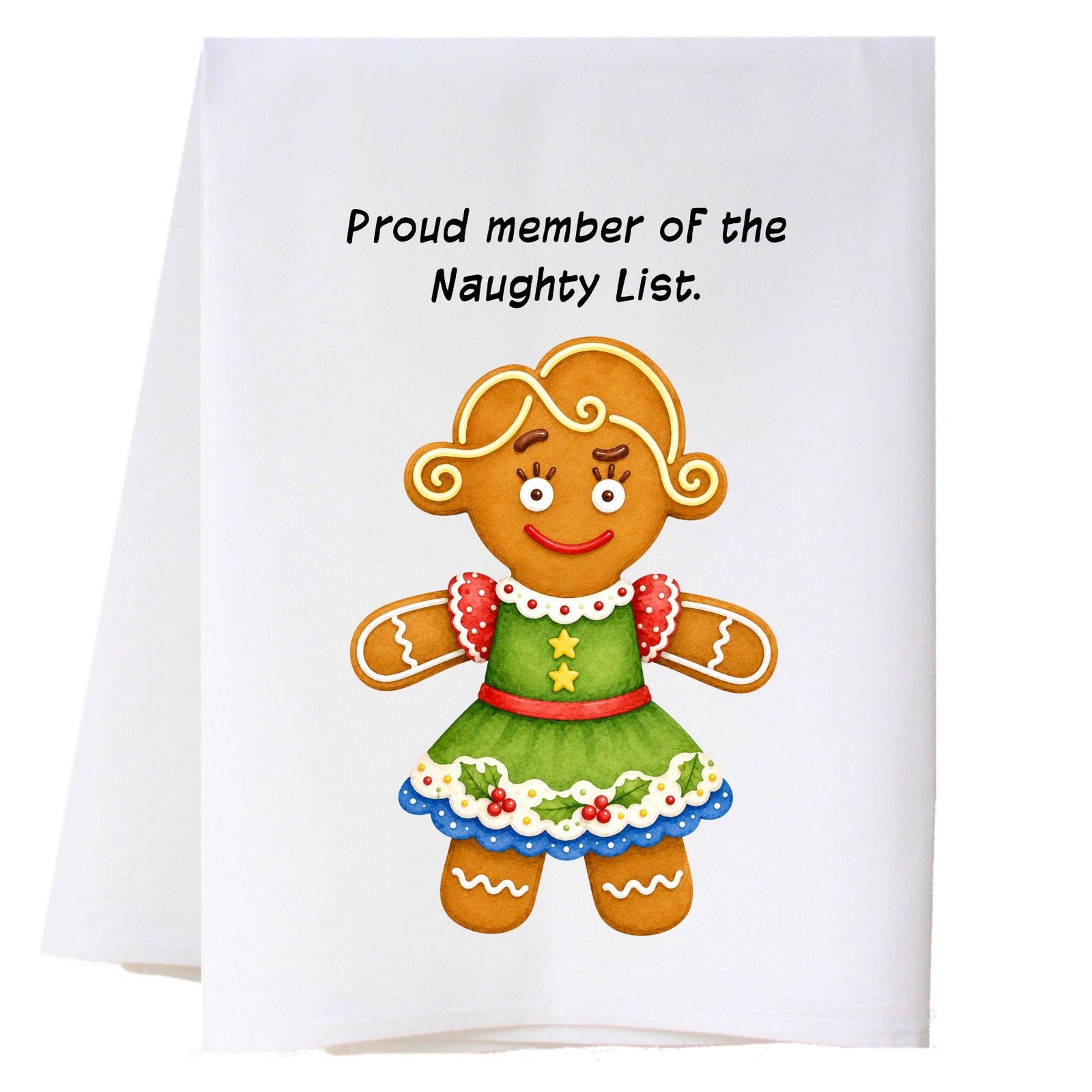 Naughty List Kitchen Towel