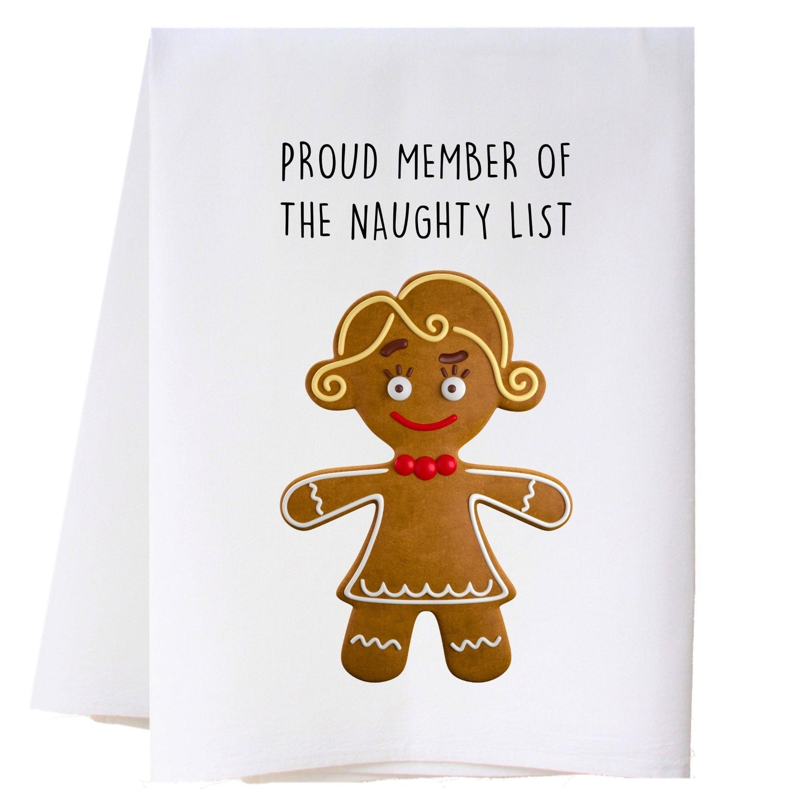 Naughty List Kitchen Towel