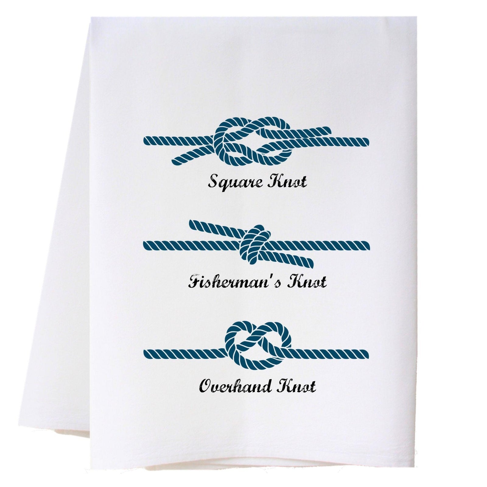 Nautical Knots Kitchen Towel Kitchen Towels - Southern Sisters