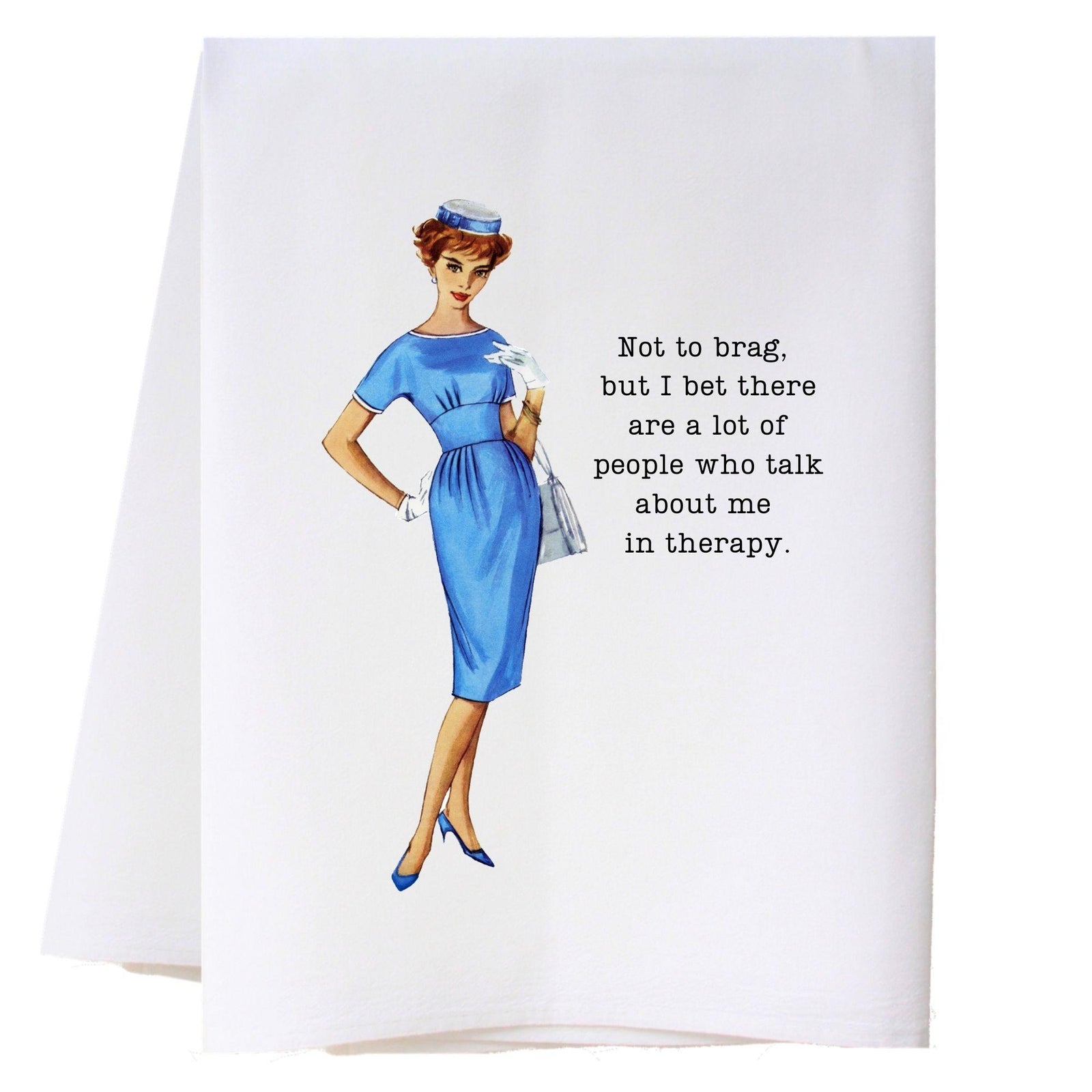 Not To Brag Kitchen Towel Kitchen Towels - Southern Sisters