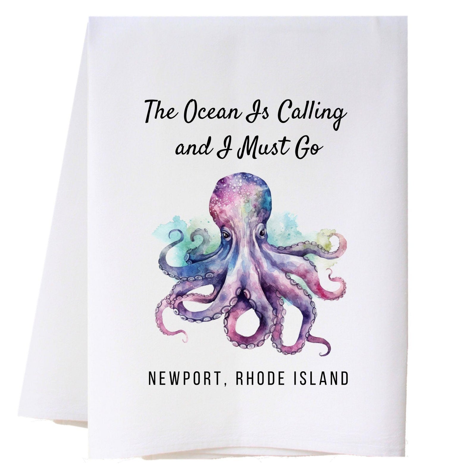 Ocean Calling Octopus Kitchen Towel Kitchen Towels - Southern Sisters