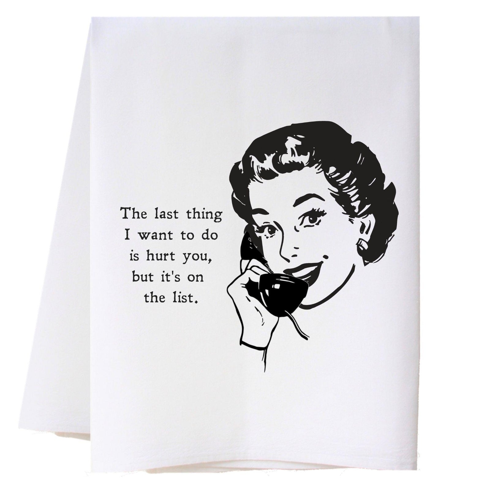 On The List Kitchen Towel Kitchen Towels - Southern Sisters