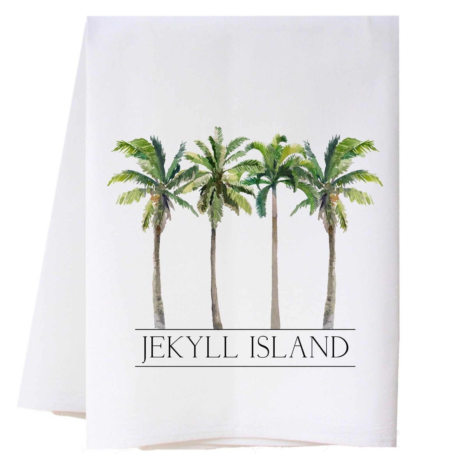 Palm Tree Quartet Kitchen Towel Kitchen Towels - Southern Sisters