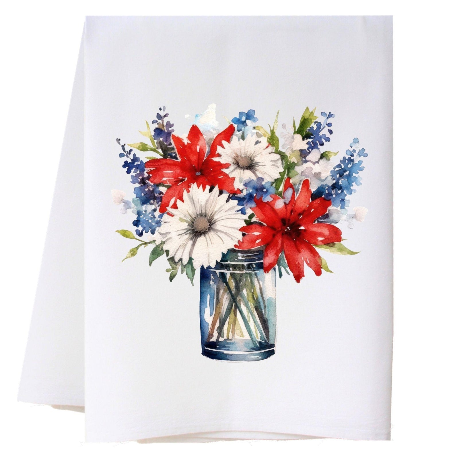 Patriotic Bouquet Kitchen Towel