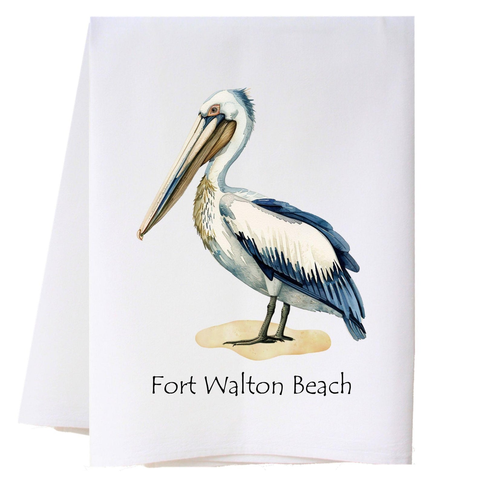 Pearl The Pelican Kitchen Towel