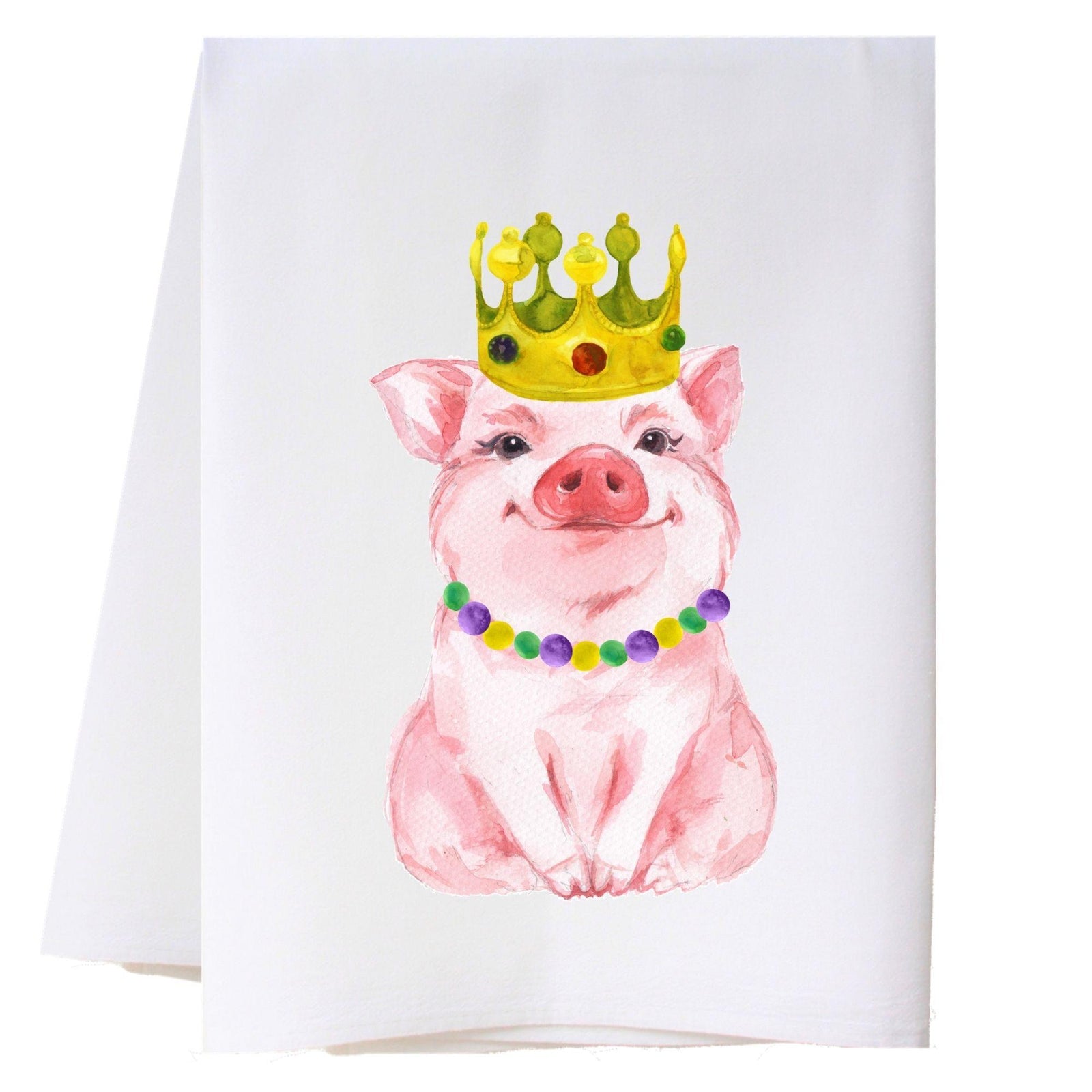 Pig King Kitchen Towel
