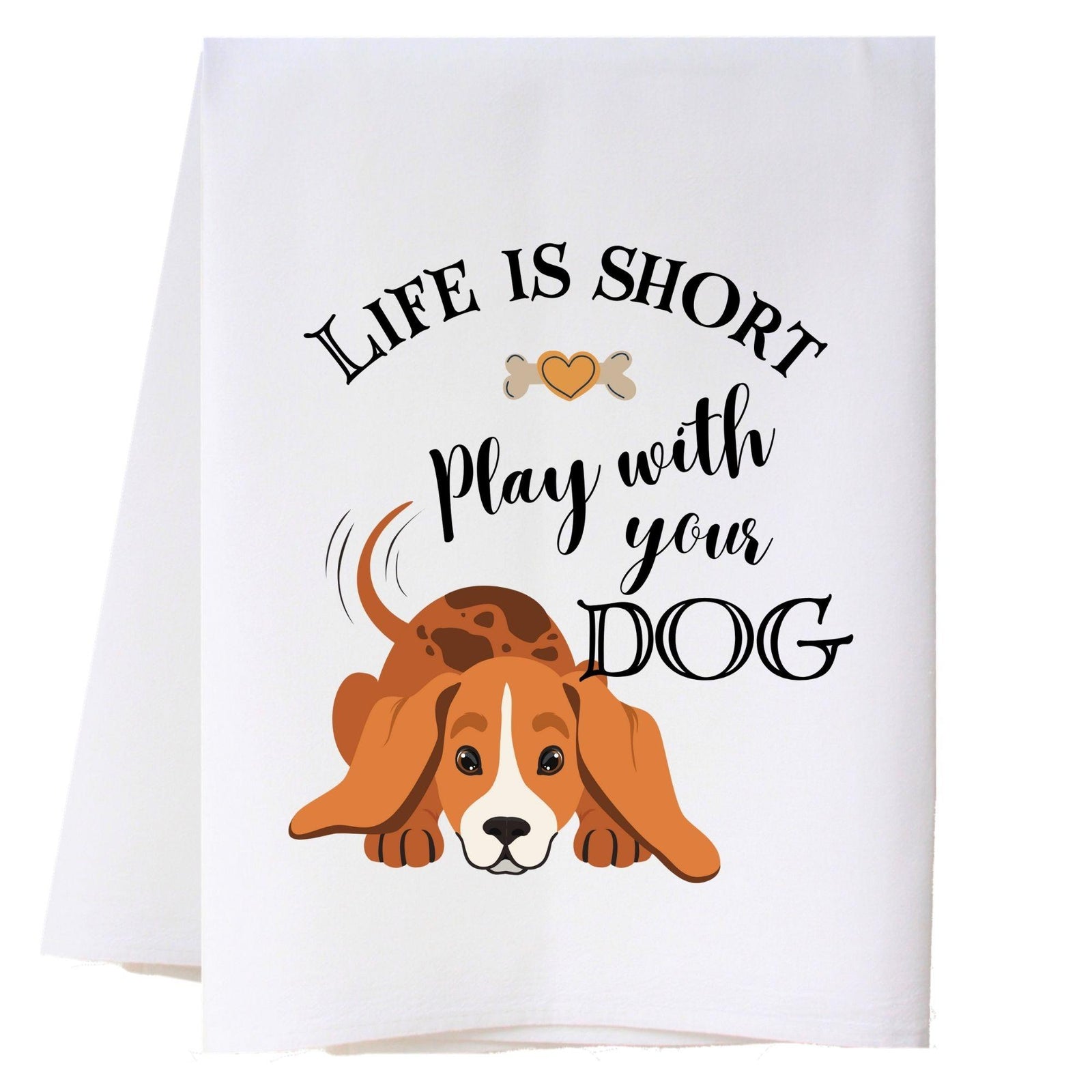 Play With Your Dog Kitchen Towel Kitchen Towels - Southern Sisters