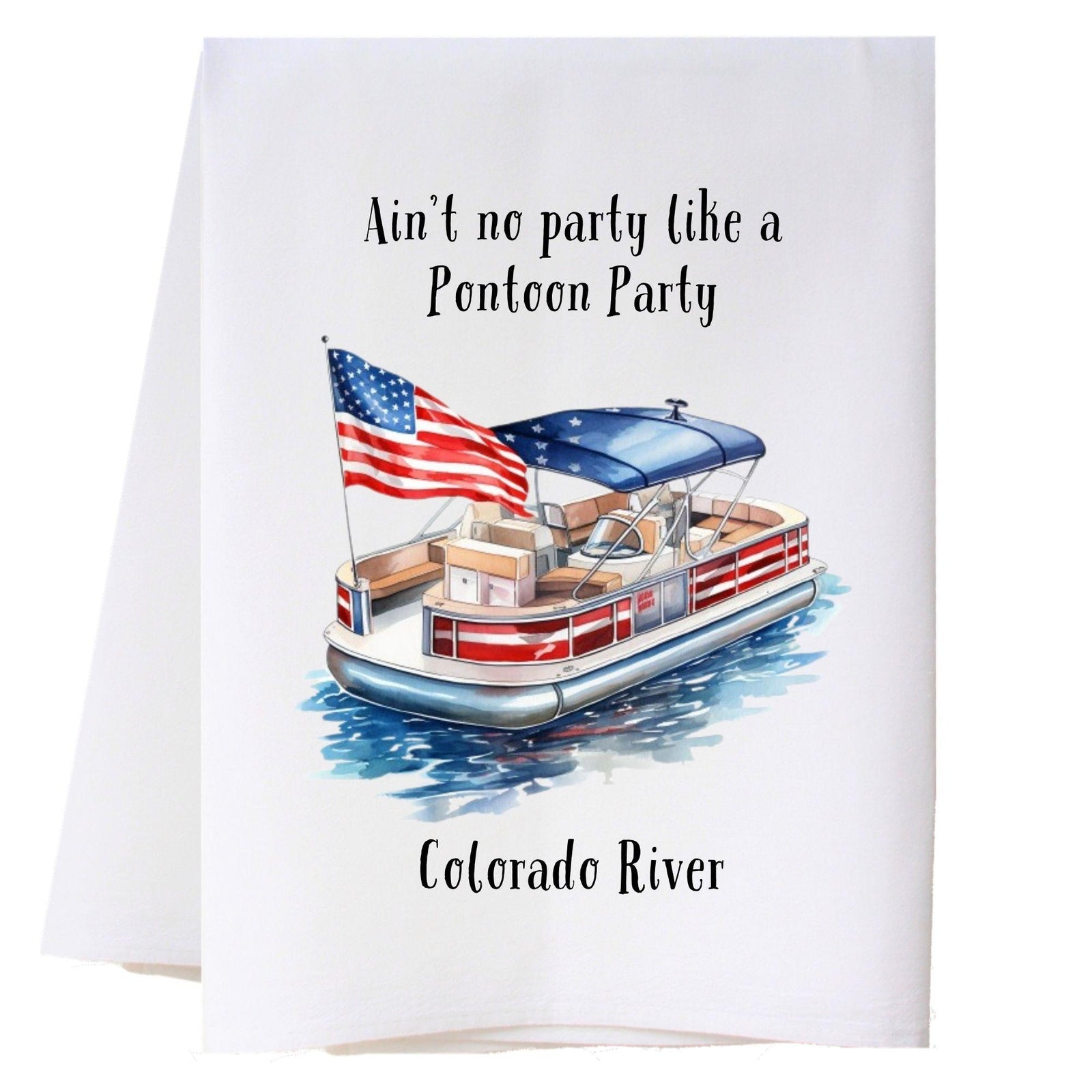 Pontoon Party Kitchen Towel