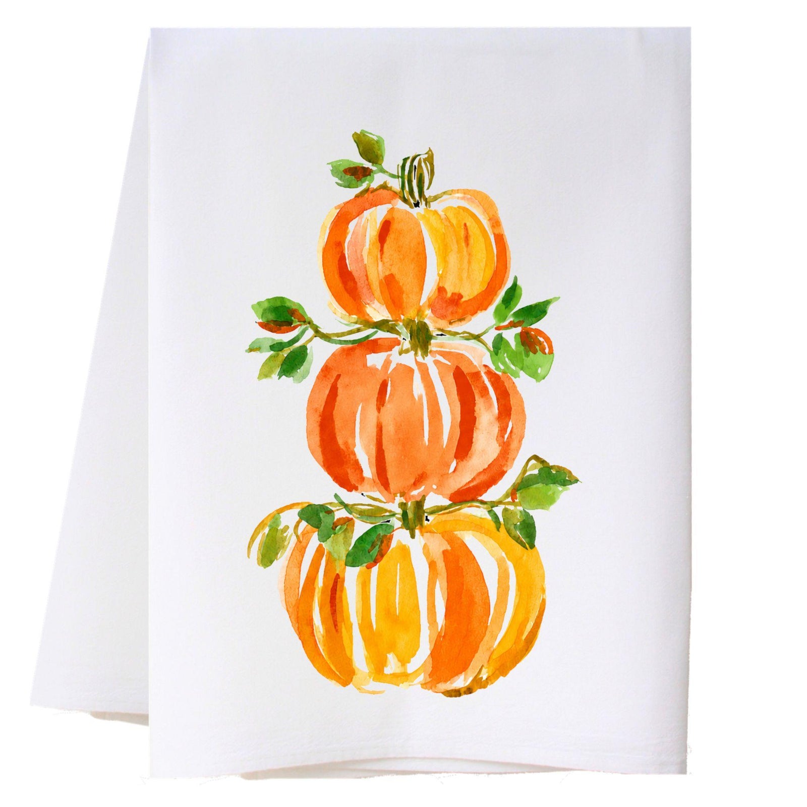 Pumpkin Stack Kitchen Towel